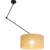 LED podesiv luster na šipci GORTA 1xE27/60W/230V juta | Eponuda.com