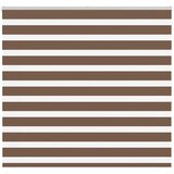 vidaXL Zebra zavjesa Smeđa 155x100 cm Širina tkanine 150 9 cm Poliester - Smeđa 155 x 100 cm | shoptok.hr