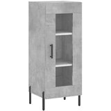  Visoka komoda siva betona 34,5x34x180 cm od konstruiranog drva | shoptok.hr