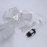 Brilagi LED Spoljašnja božićna dekoracija LED/3,3W/230V IP44 srebrna mašna | Eponuda.com