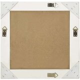 vidaXL stensko ogledalo v baročnem stilu 50x50 cm belo | Shoptok.si