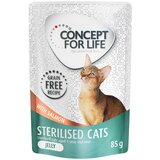 Concept for Life Sterilised Cats losos bez žitarica - u želeu - 12 x 85 g Cijene