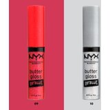 NYX Professional Makeup Butter Gloss Metallic metalik sjajilo za usne nijansa 09 Blood 8 ml | shoptok.hr