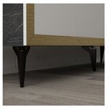 Hanah home komoda poli black marble white gold | ePonuda.com