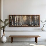 WALLXPERT FAH046-150 Multicolor Decorative Framed MDF Painting | Eponuda.com
