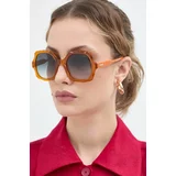 Chloe Sončna očala Chloé ženska, oranžna barva, CH0226S