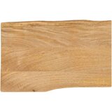 vidaXL Mizna plošča 50x40x2,5 cm naraven rob trden mangov les Cene