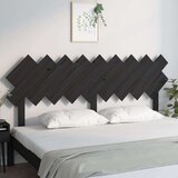  Uzglavlje za krevet Crno 178x3x80 5 cm od masivne borovine | shoptok.hr