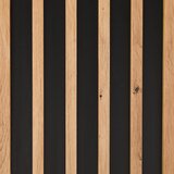 MID.YOU KOMODA, črna, barve hrasta | Shoptok.si