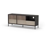 Marckeric Antracitno siva/svetlo rjava TV omarica 156x57 cm Amalia – | Shoptok.si