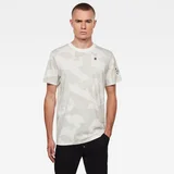 G-star T-shirt - Tape Camo AOP R T S\S grey