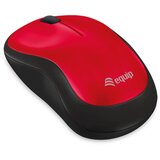 Equip Brezžična miška Red Comfort, (21222831) Cene