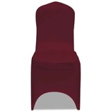 vidaXL rastezljive navlake za stolice 100 kom bordo | shoptok.hr
