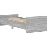 vidaXL Okvir kreveta boja hrasta 75x190 cm mali od konstruiranog drva | shoptok.hr