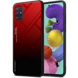 Cadorabo Ohišje, združljiv s Samsungom v rdeči barvi - črni - dvobarvni zaščitni pokrov iz silikona TPU in hrbta iz kaljenega stekla, (20570455) Cene