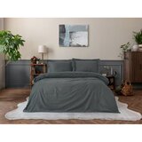  elegant anthracite anthracite satin single quilt cover set (de) | ePonuda.com