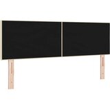  LED glava kreveta s LED trakama Krema 160 cm tkanina | shoptok.hr