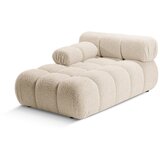 Micadoni Bež modul za sedežno garnituro iz tkanine bouclé (levi kot) Bellis – Home | Shoptok.si