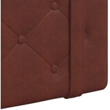  Viseće uzglavlje kreveta Sjajno smeđa Antikni PU Sienna 90 cm | shoptok.hr