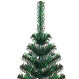  Umjetno božićno drvce s obojenim vrhovima zeleno 180 cm PVC | shoptok.hr
