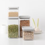 Brabantia 4x1 TASTY+ Square Canister Light Grey | shoptok.hr