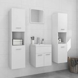  Set kupaonskog namještaja od iverice bijeli | shoptok.hr