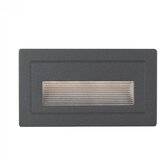  Vgradna stenska svetilka (105 x 60 mm, 4 W, črna) | Shoptok.si