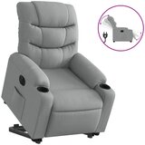 Maison Chic Električni naslanjač - Relax naslanjač s funkcijo vstajanja svetlo siv, (22061893) Cene