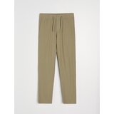 Sinsay Straight leg hlače s dodatkom lana | shoptok.hr