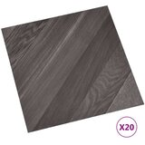  Samoljepljive Pločice za Pod 30 5 x 30 5 cm 20 pcs PVC - Siva pruga | shoptok.hr