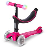  dječja guralica i romobil mini2grow deluxe magic led pink | shoptok.hr