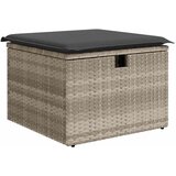  8-dijelni set vrtnih sofa od poliratana s jastucima svjetlosivi | shoptok.hr