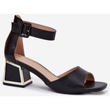EVENTO Black Heeled Sandals Women Zennia | Shoptok.si