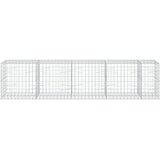  Gabion s žicom debljine 5 mm i mrežom 10x10 cm 450x100x100 cm | shoptok.hr