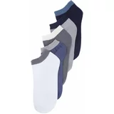 Trendyol Men's 5-Pack Multi Color Cotton Textured Contrast Color Block Pieced Booties-Short-Above Ankle Socks