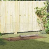  Kavez za piliće Srebrno 215 x 100 x 85 cm Cinkani čelik | shoptok.hr