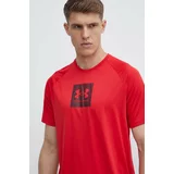 Under Armour Kratka majica za vadbo rdeča barva, 1380785