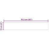  Samoljepljiva podna daska 32 pcs Tamno smeđa 4 46 m² PVC - Tamno smeđa | shoptok.hr