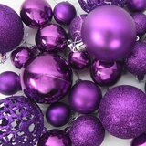 vidaXL Umjetna preddekorirana božićna jelka Črna 210 cm PVC | Shoptok.si