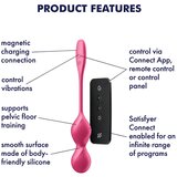 Satisfyer Love Birds 2 - pametna vibrirajoča žogica za gekone (roza) | Shoptok.si