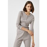 Koton Women's Coffee Respect Life - Legislative Respect - Cotton Long Sleeve Pajama Top | Shoptok.si
