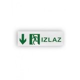 Bblink nalepnica za panik lampe izlaz dole 25X9CM | Eponuda.com