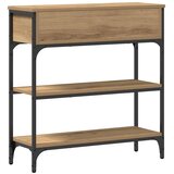  Konzolna stolica s ladicama Umjetnički hrast 72,5 x 25 x 75 cm | Eponuda.com