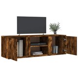 TV ormarić boja dimljenog hrasta 120x34x37 cm konstruirano drvo | shoptok.hr