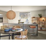 Hübsch Regal v hrastovem dekorju v naravni barvi 80x150x39 cm Epoch – | Shoptok.si