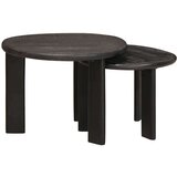  Stolovi za slaganje 2 pcs Bijelo Čvrsto drvo manga | shoptok.hr