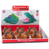 Igra vještina za reflekse - dinosaur koji grize - smeđi | shoptok.hr