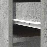  Visoka ploča beton siva 37,5x35x180 cm izrađeno drvo | shoptok.hr