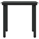  5-dijelni vrtni blagovaonski set s jastucima crni | shoptok.hr