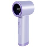 INF Digitalni turbo ročni mini ventilator z LED zaslonom, USB-C Purple, (5000286577) | Shoptok.si